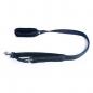 Preview: Tre Ponti Double Handle Leash Schwarz 105 cm